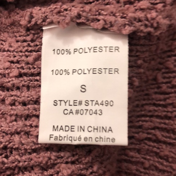 Dreamers by Debut S Sweater Cropped Colour block very stretchy Excellent Condit - Picture 6 of 7